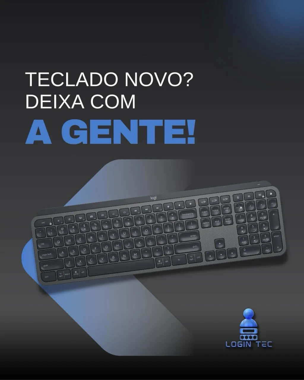 Teclados - Login Tec