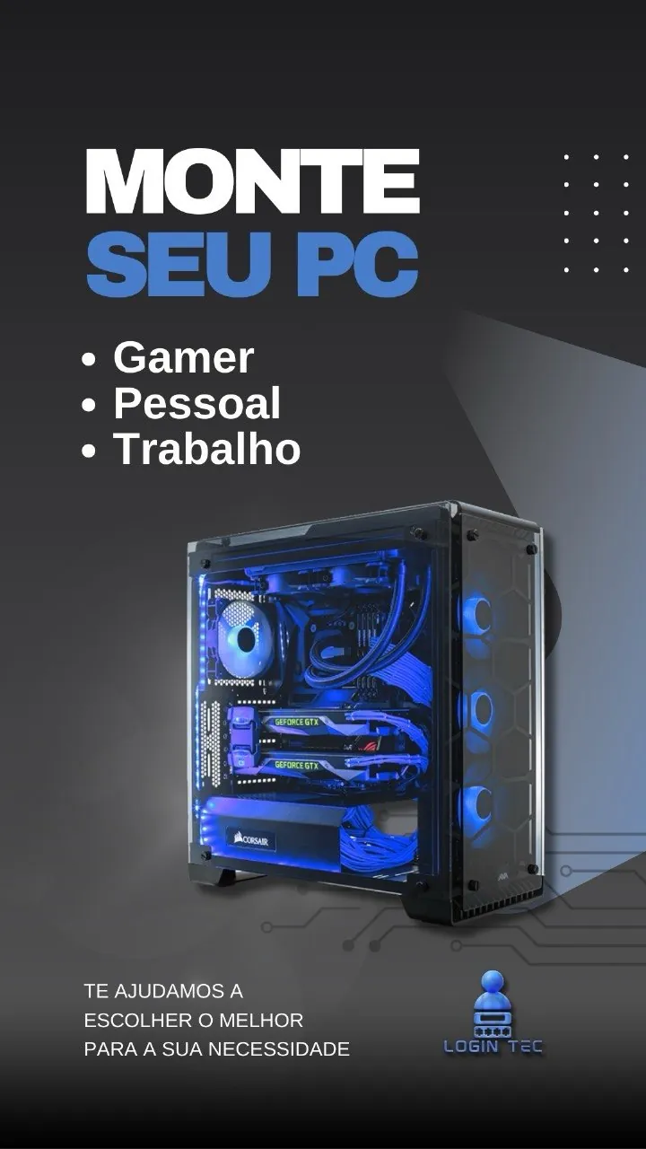 Monte seu PC - Login Tec