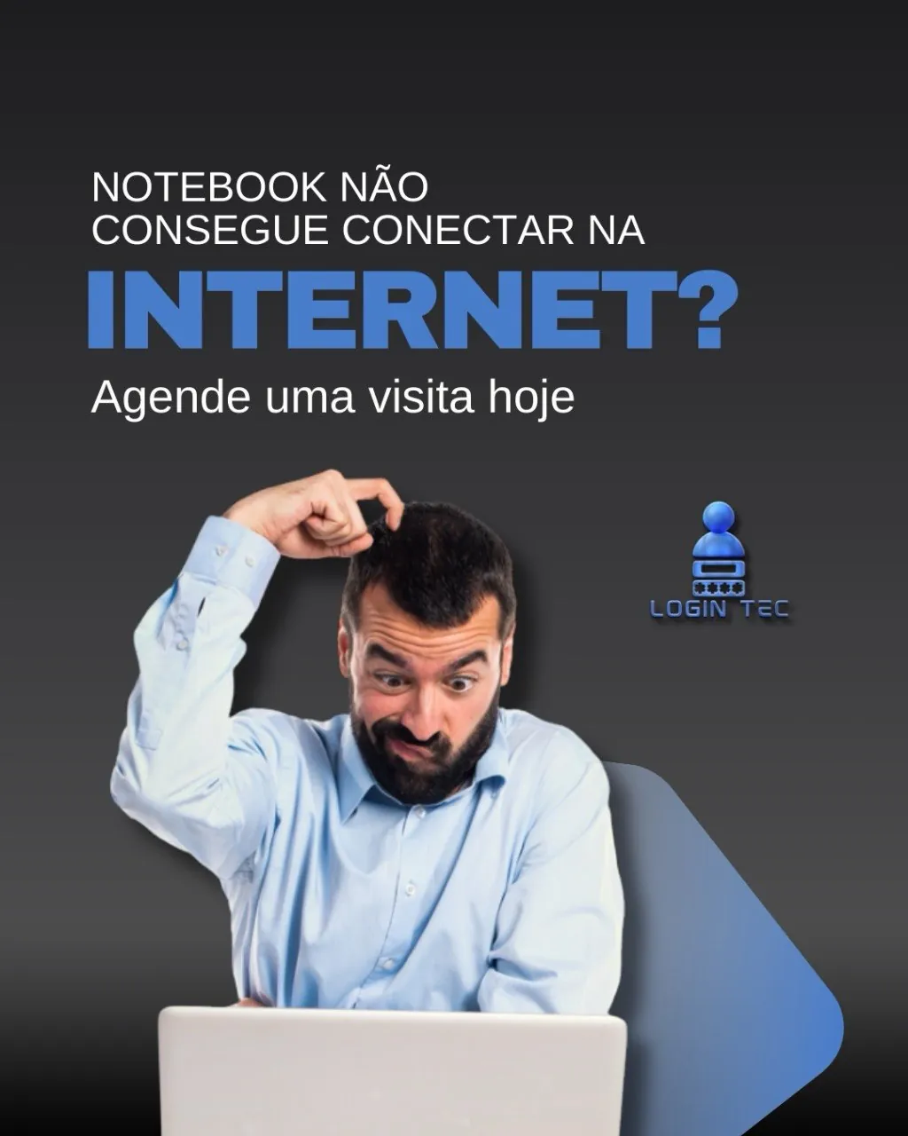 Notebook sem internet - Login Tec