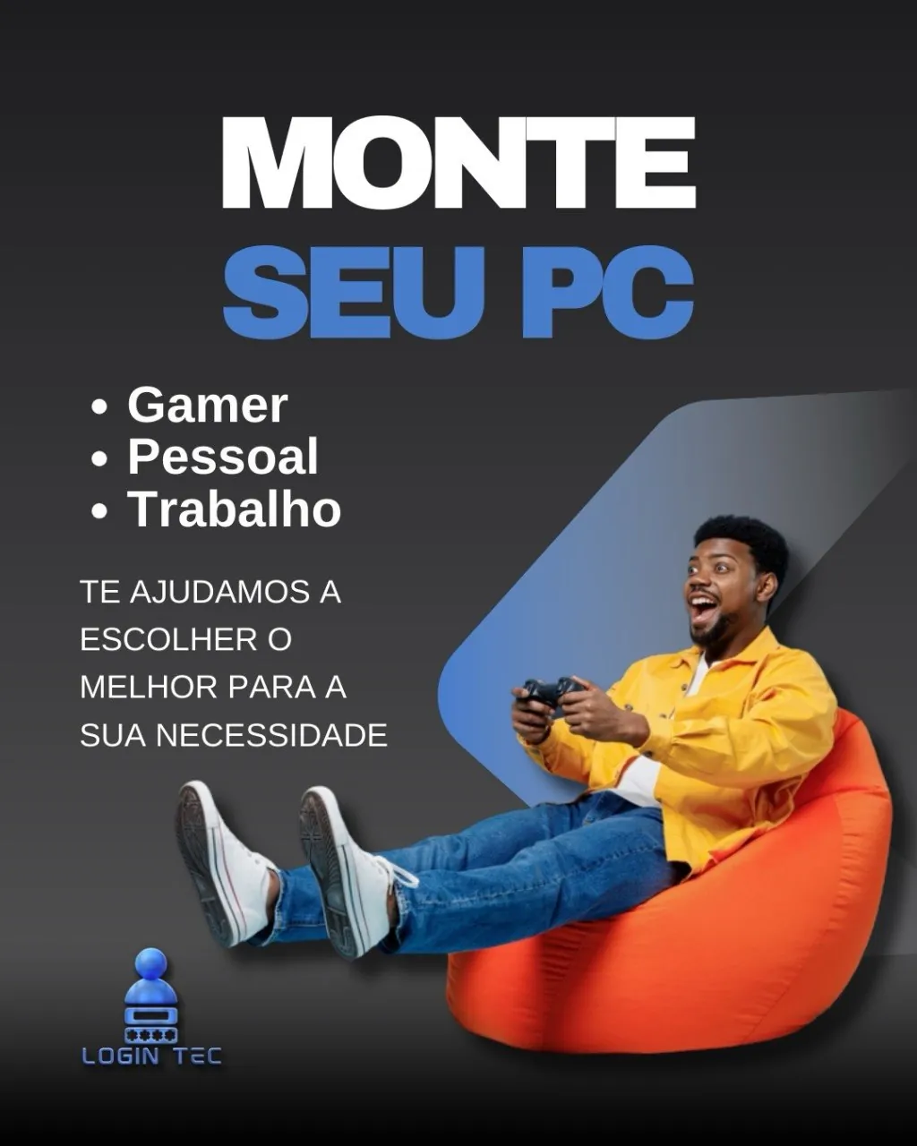Escolha seu PC - Login Tec