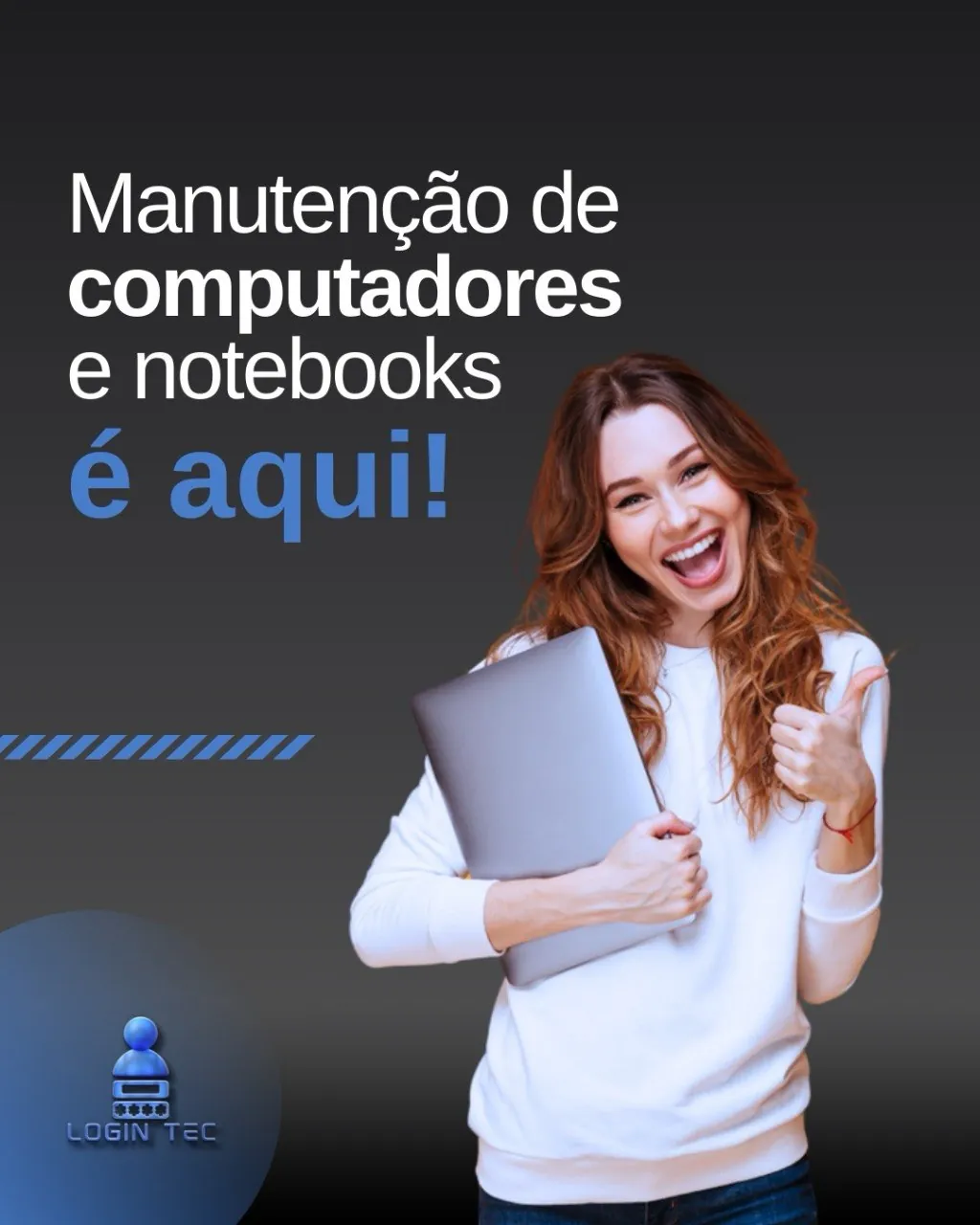 Manutenção de PC e notebook - Login Tec