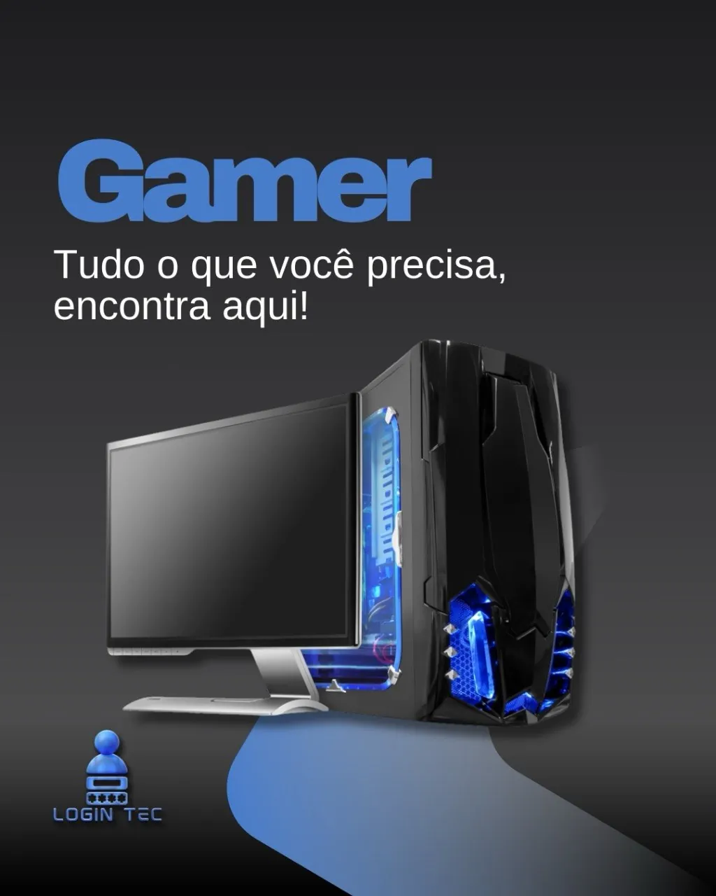 Produtos Gamer - Login Tec